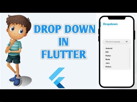 Flutter Tutorial Dropdownbutton In Flutter Flutter Dropdown Button