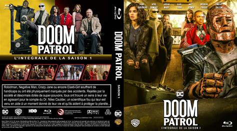 Jaquette Dvd De Doom Patrol Saison 1 Custom Blu Ray Cinéma Passion