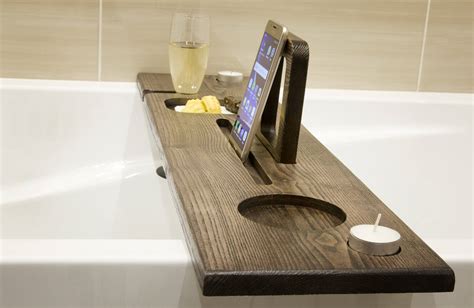 Choose plastic or cloth for different levels of comfort and support. Bath caddy Bath ipad stand Bath Drinks holder Birthday
