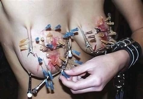 Needles Wax And Clamps For Sado Gate BDSM Sadism Torture Pics