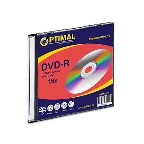 DVD-R OPTIMAL në Kuti Slim x 1 | OPTIMAL