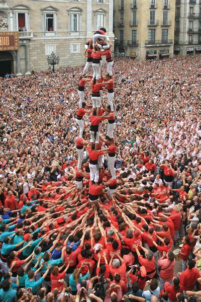 One Of Catalonias Most Famous Traditions Is That Of The “castells