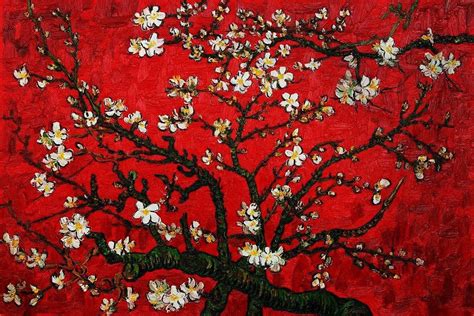 Van Gogh Cherry Blossoms Van Gogh Art Cherry Blossom Painting Van Gogh Paintings