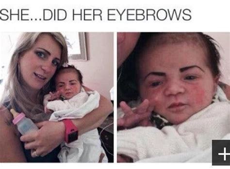 Baby Eyebrows Rawfuleverything