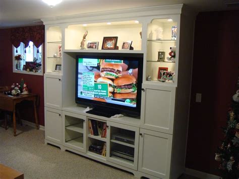 Custom Made Entertainment Center By Jack Built Construction Corp