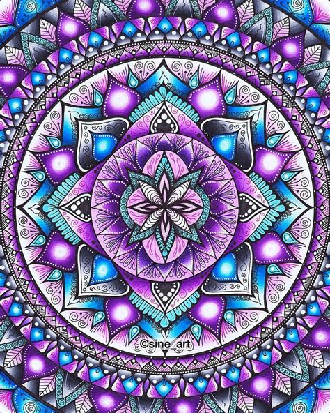 Mandala Via Mandalala Instagram From Sineart Mandala Art Mandala