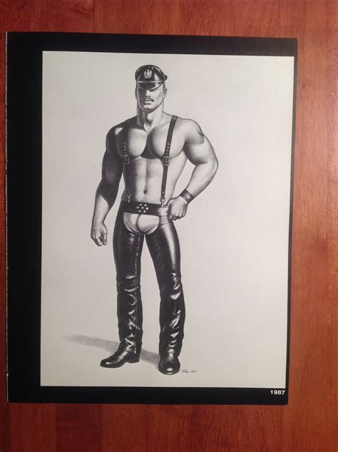 Art Page Print X From Tom Of Finland Art Book Etsy