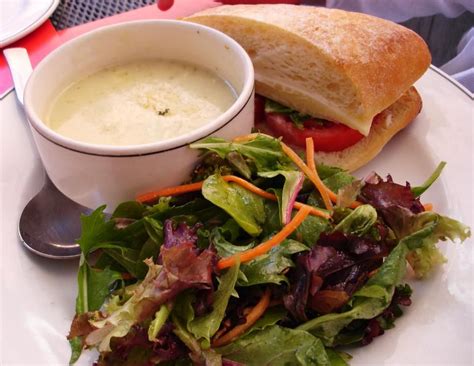 Soup And Salad Google Search Soup And Sandwich Soup And Salad Food
