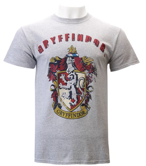 Distressed Gryffindor Crest T Shirt