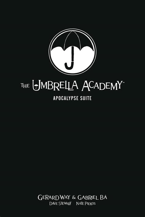 Umbrella Academy Library Edition Hc Vol 01 Apocalypse Suite Impact Comics