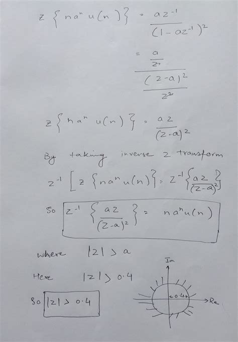 Solved Determine The Inverse Z Transform Of Determine The Inverse