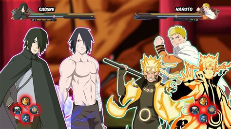 Sasuke Uchiha Overpower Vs Semua Form Naruto Naruto Storm 4 Mod Youtube