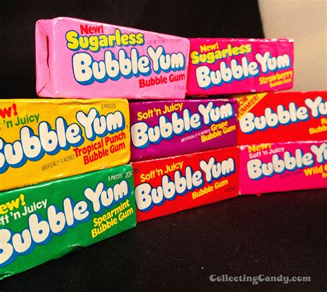 Bubble Yum Packs Of The 1970s
