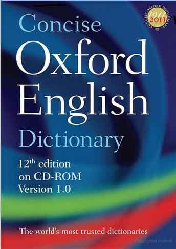 The oxford dictionary of english grammar oxford university press. Concise Oxford English Dictionary v13 Edition Portable Work