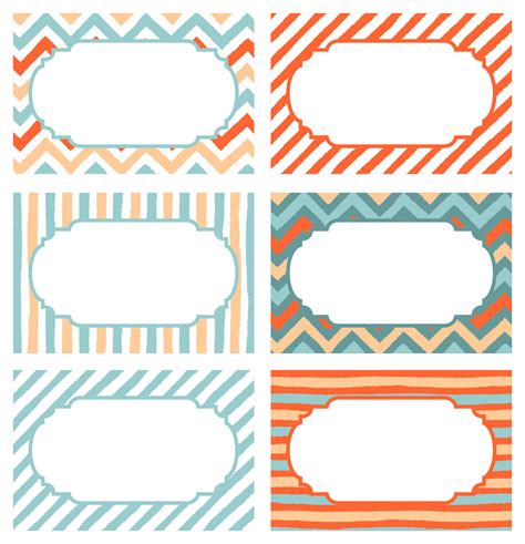 Free Printable Name Tags Template