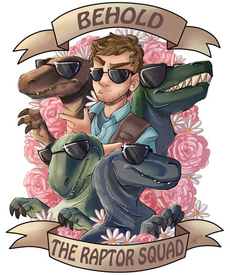 Geek Art Gallery Fan Art Round Up Jurassic World Raptors