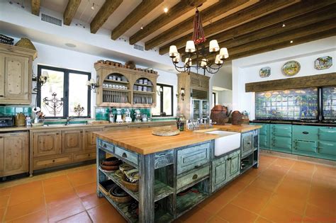 Home Decoration Inspiration Mexican Contemporary Kitchen Decorated
