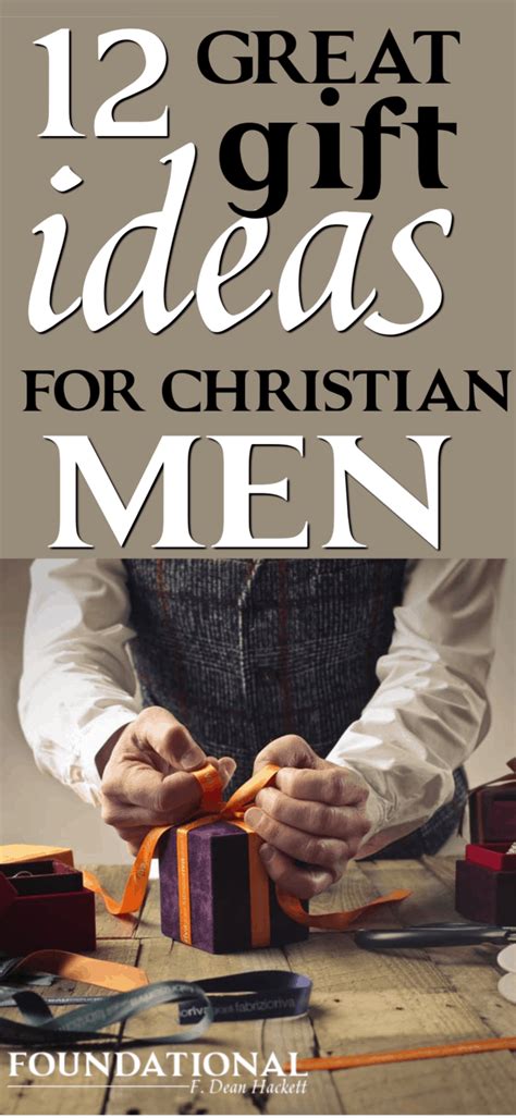 Christian gifts with cool sayings and motifs for every occasion. 12 Great Gift Ideas for Christian Men - Foundational