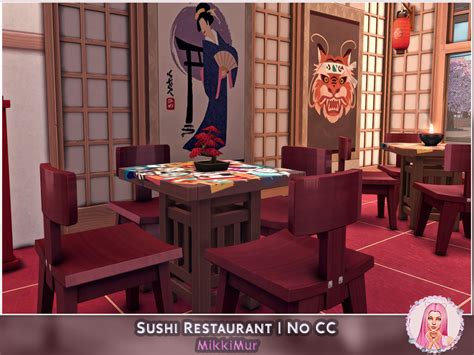 The Sims Resource Sushi Restaurant