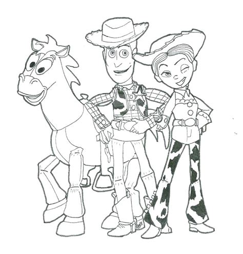 This toy story coloring pages article contains affiliate links. Woody Coloring Pages at GetDrawings | Free download