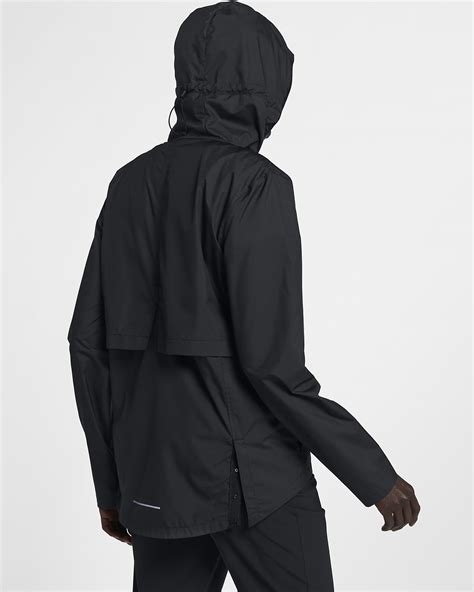 Nike Essential Womens Packable Running Rain Jacket