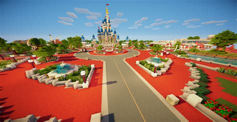 Disney World Minecraft Server Minecraft Map