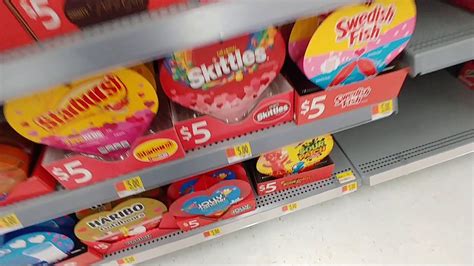 Valentines Candy Pt 5 At Walmart 2020 Youtube