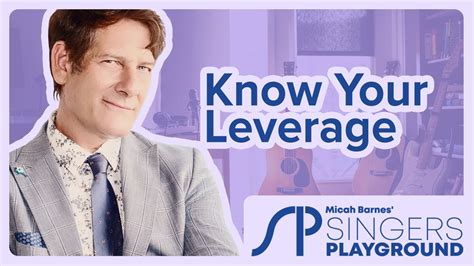 Know Your Leverage Singers Playground Youtube
