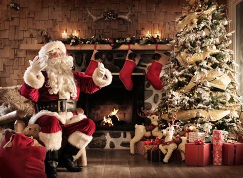 Introducir 95 Imagen Santa Claus Entrando Por La Chimenea Thcshoanghoatham Vn