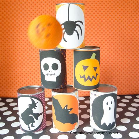 Craftaholics Anonymous Diy Halloween Bowling Game With Free Printables