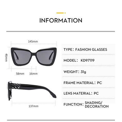 ff1037 2023 fashion cateye sunglasses for women designer uv protection women oversized cat eye