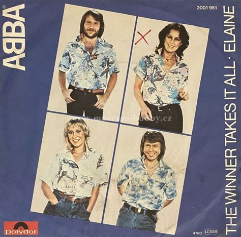 ABBA The Winner Takes It All Elaine online vinyl shop gramofonové