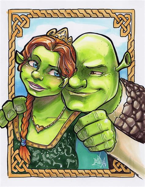Shrek And Fiona Eccc 2018 By Comfortlove On Deviantart Dreamworks