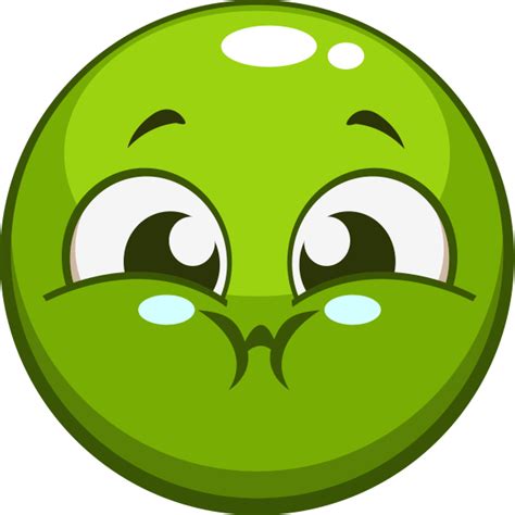 Green Smiley Symbols And Emoticons