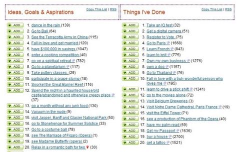 100 Choses à Faire Avant De Mourir Et Vous Bdm