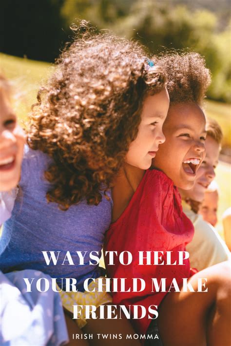 Ways To Help Your Child Make Friends