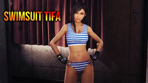 Tifa In Swimsuit Final Fantasy Vii Modding Youtube
