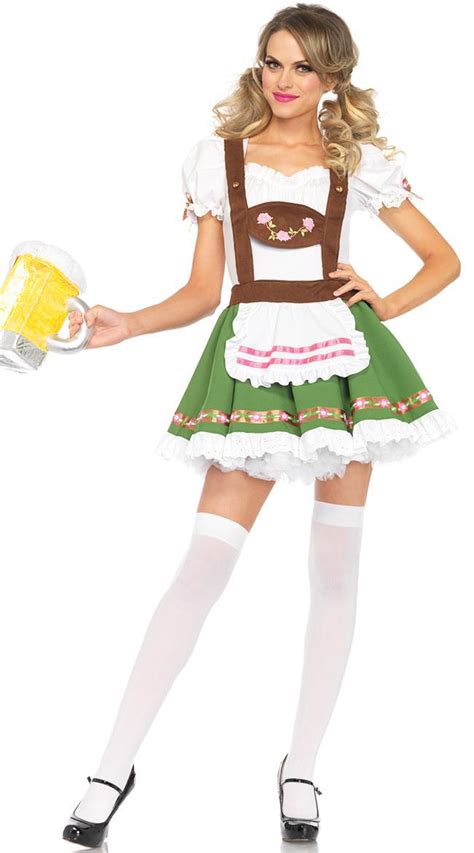 Fantasias Women Beer Wench Costume German Bavarian Beer Girl