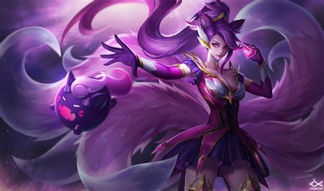 Star Guardian Ahrifan Skin For Lol Lry Citemer On Artstation At