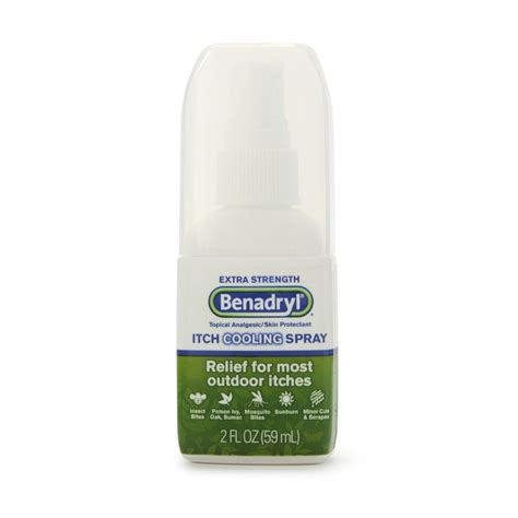Benadryl Extra Strength Itch Relief Cooling Spray