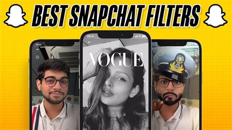 10 Best Snapchat Filters In 2022 For Selfies Guys Photography And