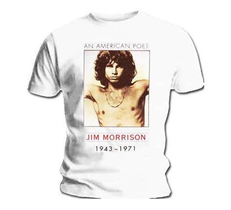 T Shirt The Doors Jim Morrison American Poet Vintage 9953 Seknovelty