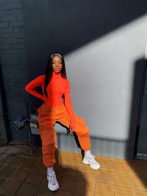 Glow On Twitter Neon Outfits Fashion Orange Outfit