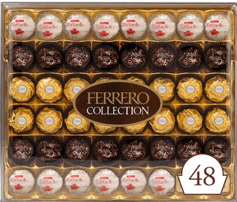 Count Ferrero Rocher Collection Fine Hazelnut Milk Chocolates Gift