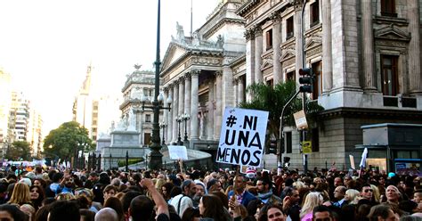 Thousands Take To Streets In Argentina To Protest Violence Against Women