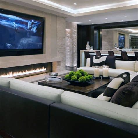 Modern and art deco molding. Top 40 Best Crown Molding Lighting Ideas - Modern Interior ...