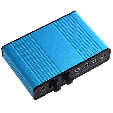 Usb 6 Channel 51 External Audio Sound Card Issue