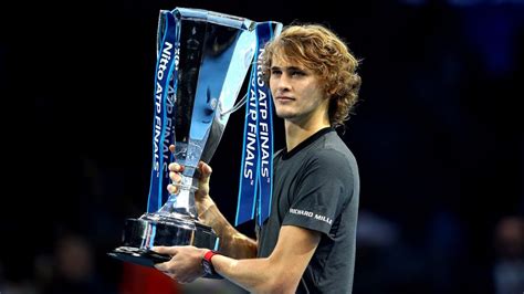The world no 1 was aiming to become the first man to win all four. Alexander Zverev stuns Novak Djokovic to win ATP Finals in ...