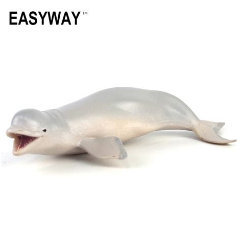 Easyway Original Animal Toys Ocean Sea Animals White Whale Sealife
