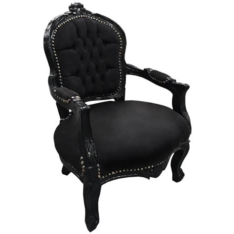 Browse selection of modern living and dining room velvet chairs, wingback chairs, tub chairs, in a range of styles and colours, always. baroque armchair for child black velvet fabric with black wood